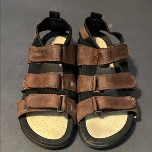 Ecco Men'sBrown Sandals Size 11 to 11.5 (45)